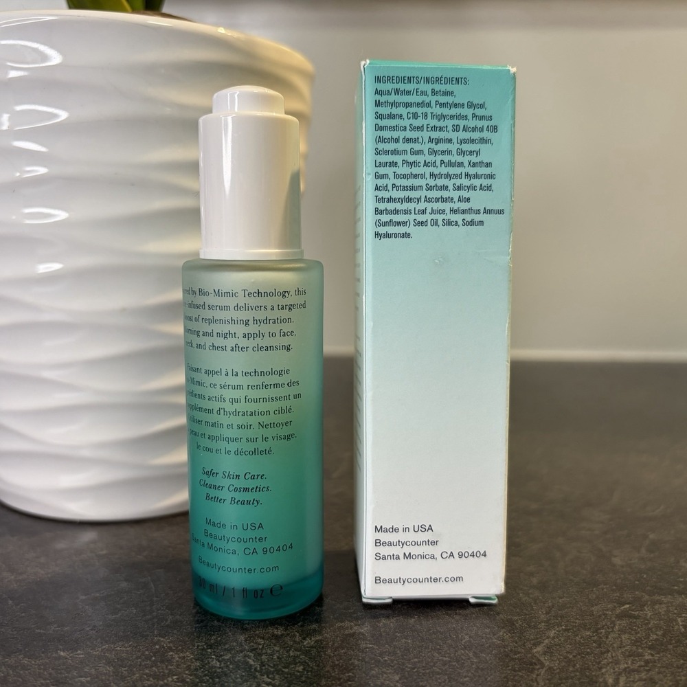 NEW BeautyCounter Countermatch Intense Moisture Serum 1 oz ORIGINAL HTF - Picture 2 of 3